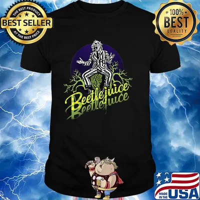 Halloween beetlejuice michael keaton 1988 shirt