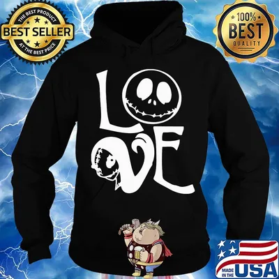 Halloween love jack skellington s Hoodie