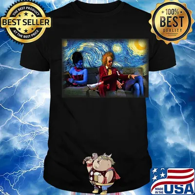 Halloween lydia beetlejuice starry night shirt
