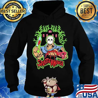 Halloween michael myers holding knife splatterhouse s Hoodie