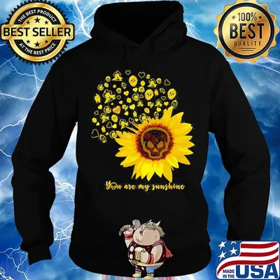 Halloween michael myers sunflower skull you are my sunshine s Hoodie