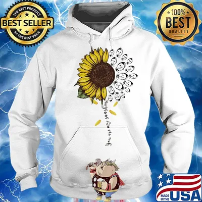 Halloween michael myers sunflower you are my sunshine art s Hoodie