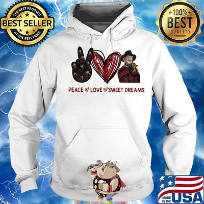 Halloween peace love sweet dreams diamond s Hoodie