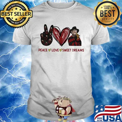 Halloween peace love sweet dreams diamond shirt