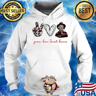 Halloween peace love sweet dreams s Hoodie