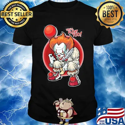 Halloween pennywise the dancing clown you'll float too shirt