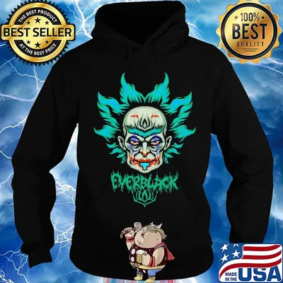 Halloween rick everblack wreak s Hoodie