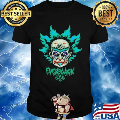 Halloween rick everblack wreak shirt