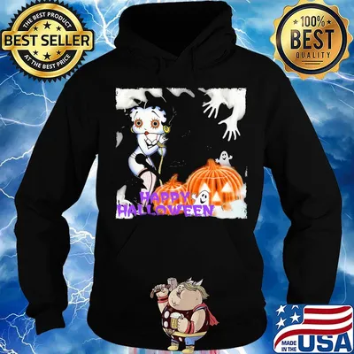Happy halloween betty boop pumpkin boo s Hoodie