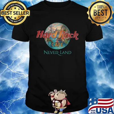 Hard rock cafe never land earth shirt