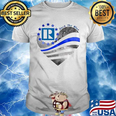 Heart richard buratti realtor logo american flag happy independence day shirt