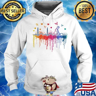 Heartbeat Purple Massage Laugh Color Vintage Retro Shirt Hoodie