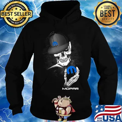 Hiphop dance skeleton mopar logo s Hoodie