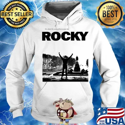 His whole life was a million to one shot rocky s Hoodie