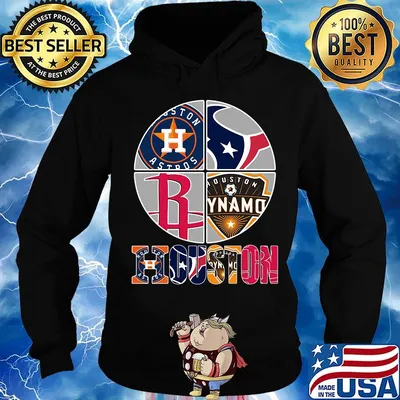 Houston astros texans rockets dynamo logo s Hoodie
