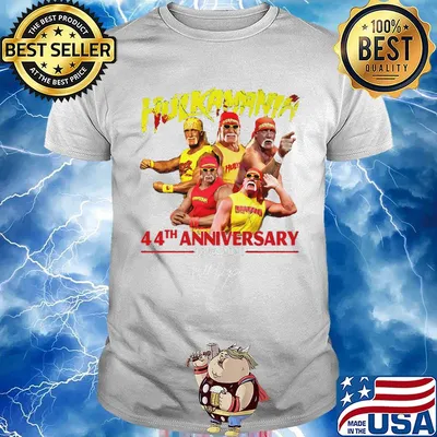 Hulkamania 44th anniversary 1976 2020 signature shirt