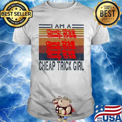 I am a cheap trick girl vintage retro shirt