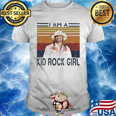 I am a kid rock girl vintage retro shirt