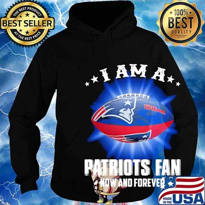 I am a patriots fan now and forever stars s Hoodie