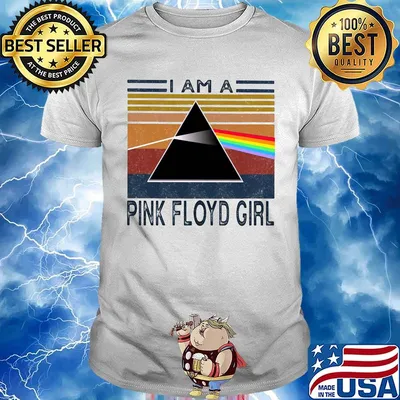 I am a pink floyd girl vintage retro shirt