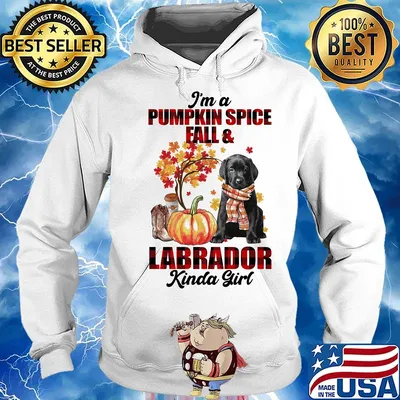 I am pumpkin spice fall and labrador kinda girl s Hoodie
