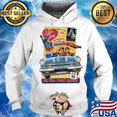 I Love lucy skinner's motel roadside diner tennessee on the road again s Hoodie