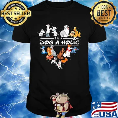 I'm a dog a holic heart shirt