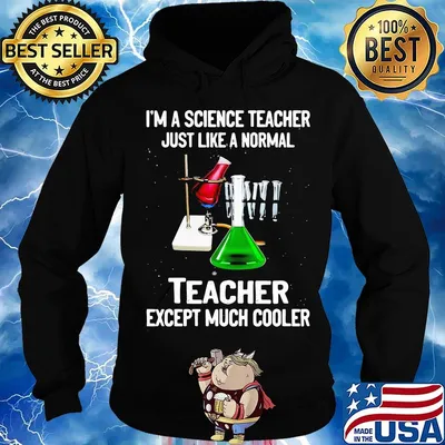 I'm a science teacher just like a normal teacher except much cooler black s Hoodie