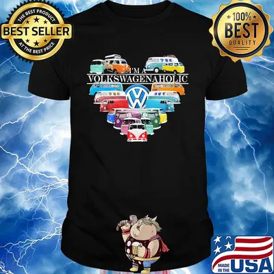I'm a volkswagen a holic hearts shirt