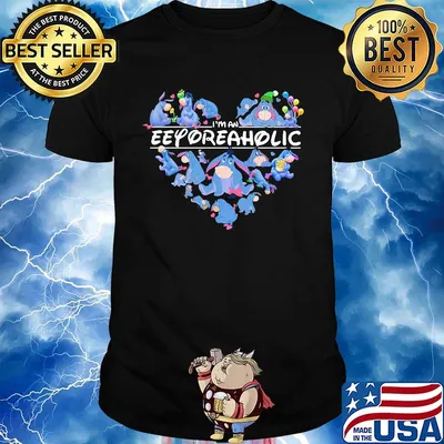 I'm an eeyore aholic hearts shirt