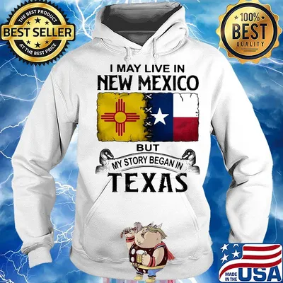 I may live in new mexico but my story began in texas s Hoodie