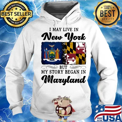 I may live in New York but my story began in Maryland s Hoodie