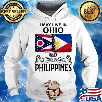 I may live in ohio but my story began in philippines s Hoodie