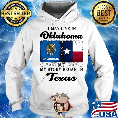 I may live in Oklahoma but my story began in Texas s Hoodie