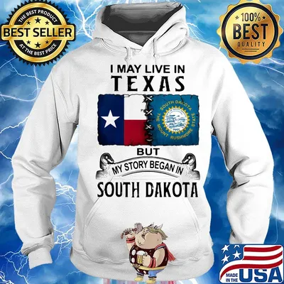 I may live in texas but my story began in north carolina s Hoodie