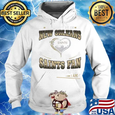 I may not be in new orleans but i’m a saints fan wherever i am s Hoodie