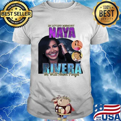 In loving memory naya rivera we will never forget shirt