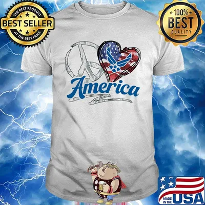 Independence day heart america shirt