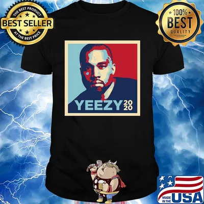 Intense styles adult yeezy 2020 kanye west for president art shirt
