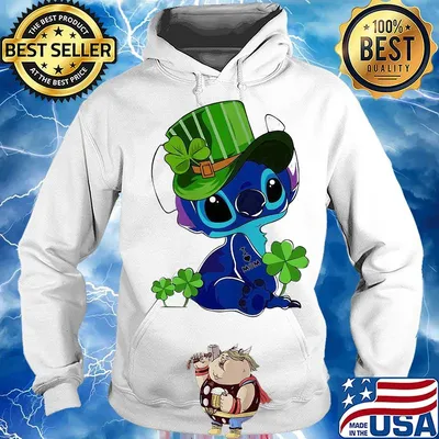 Irish stitch happy st. Patrick's day s Hoodie