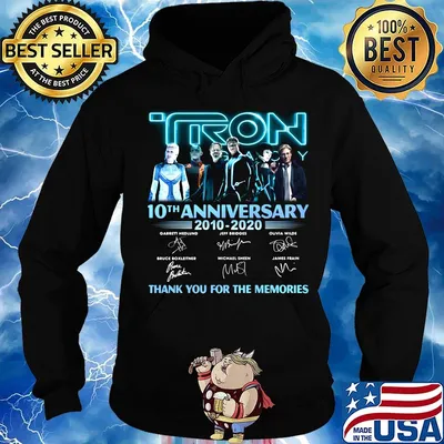 Iron 10th anniversary 2010 2020 thank you for the memories signatures s Hoodie