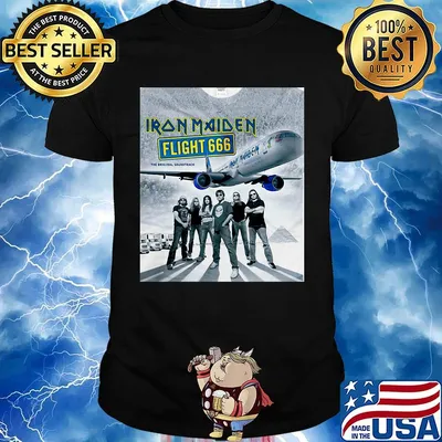 Iron maiden flight 666 the original soundtrack shirt