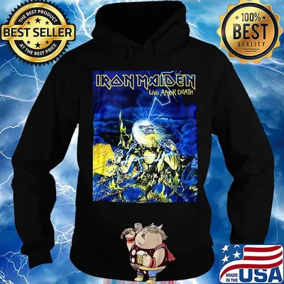 Iron maiden skeleton live after death s Hoodie