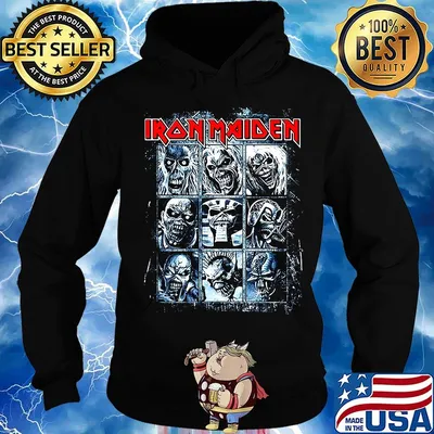 Iron maiden skeleton vampyr s Hoodie