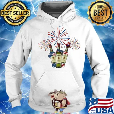Jameson wine firework america 4th of july independence day s Hoodie