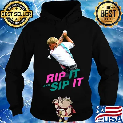 John daly rip it and sip it black s Hoodie