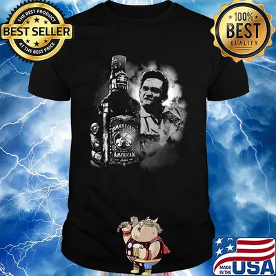 Johnny cash middle finger american wine shirt