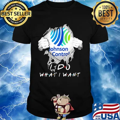 Johnson Control I do what I want superman shirt