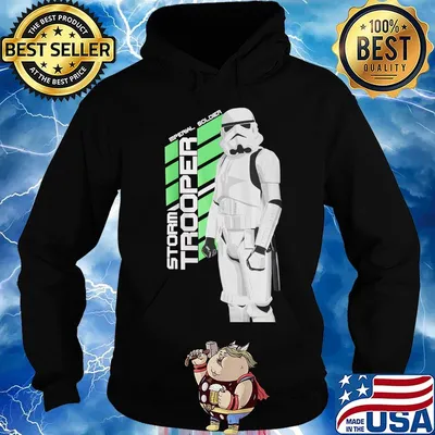 Jumping Beans Boys 4-12 Star Wars Storm Trooper Active s Hoodie