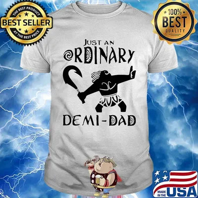 Just an ordinary demi-dad white shirt